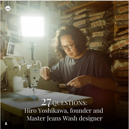 [LIFESTYLE ASIA HK] THE 27 QUESTIONS ABOUT OUR FOUNDER MR HIRO YOSHIKAWA